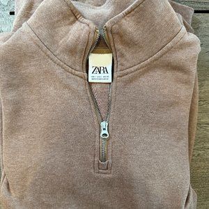 ZARA - 1/4 ZIP SWEATER